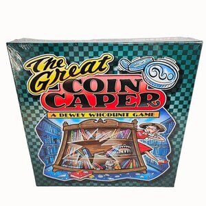 The Great Coin Caper A Dewey Whodunit Game‎ Family Game Night Play Detective New